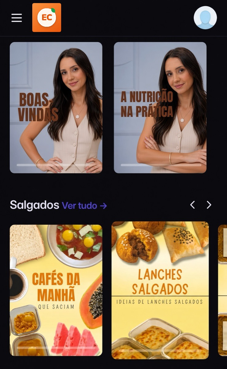 Tela 1 do aplicativo